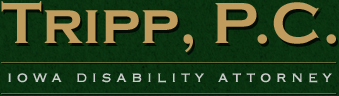 Tripp, P.C, Iowa and Des Moines disability attorney Logo